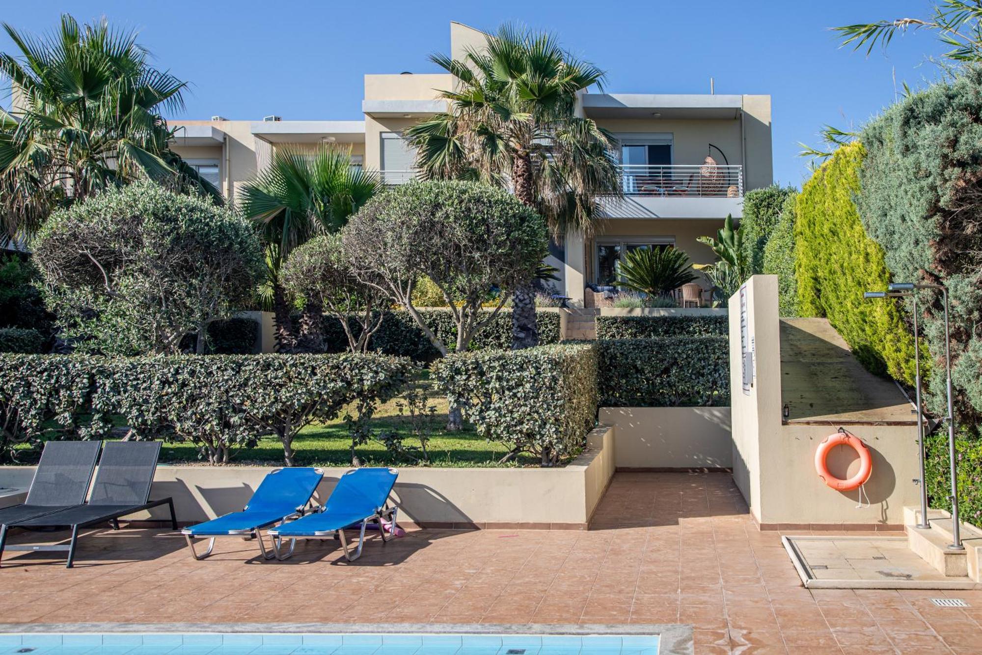 Maleme Yoga Blue Apartment Chania  Exterior photo